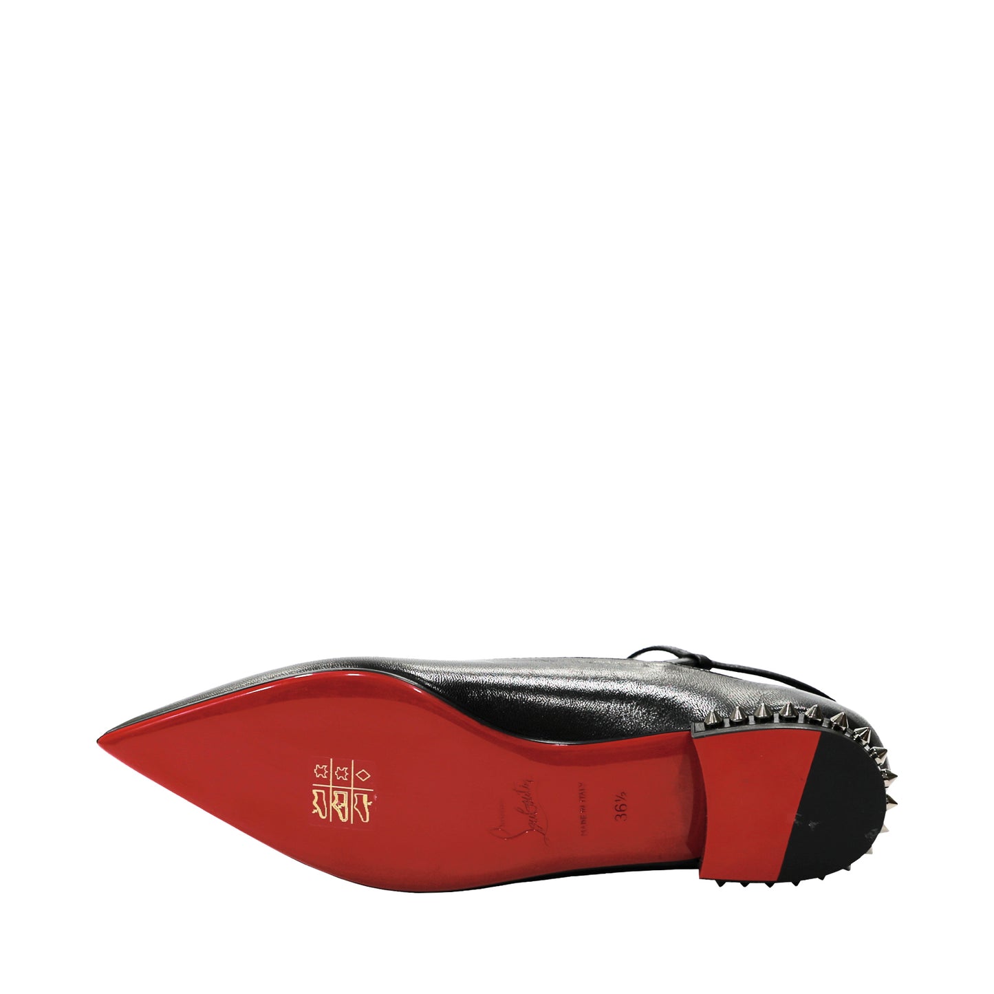 Christian Louboutin Conclusive Spike Flats