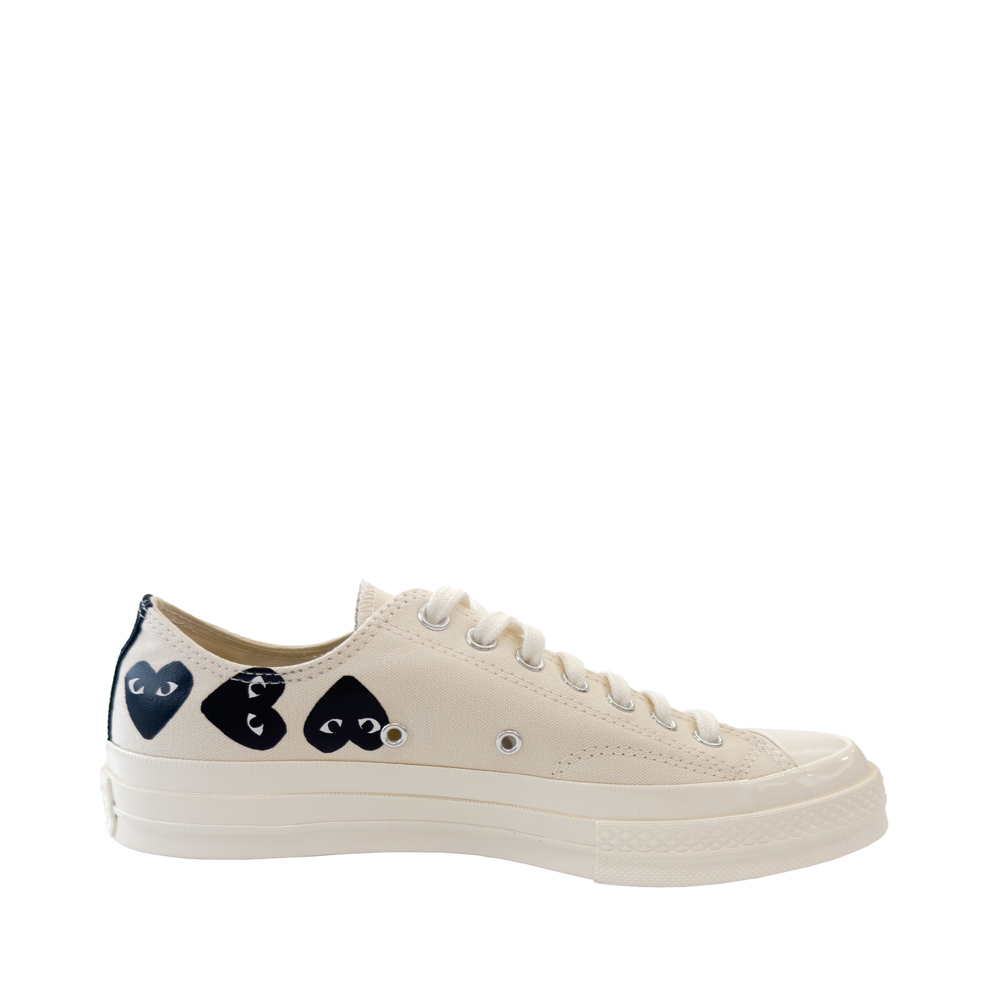 CONVERSE x COMME DES GARCONS CDG PLAY LOW TOP SNEAKER – La Mode