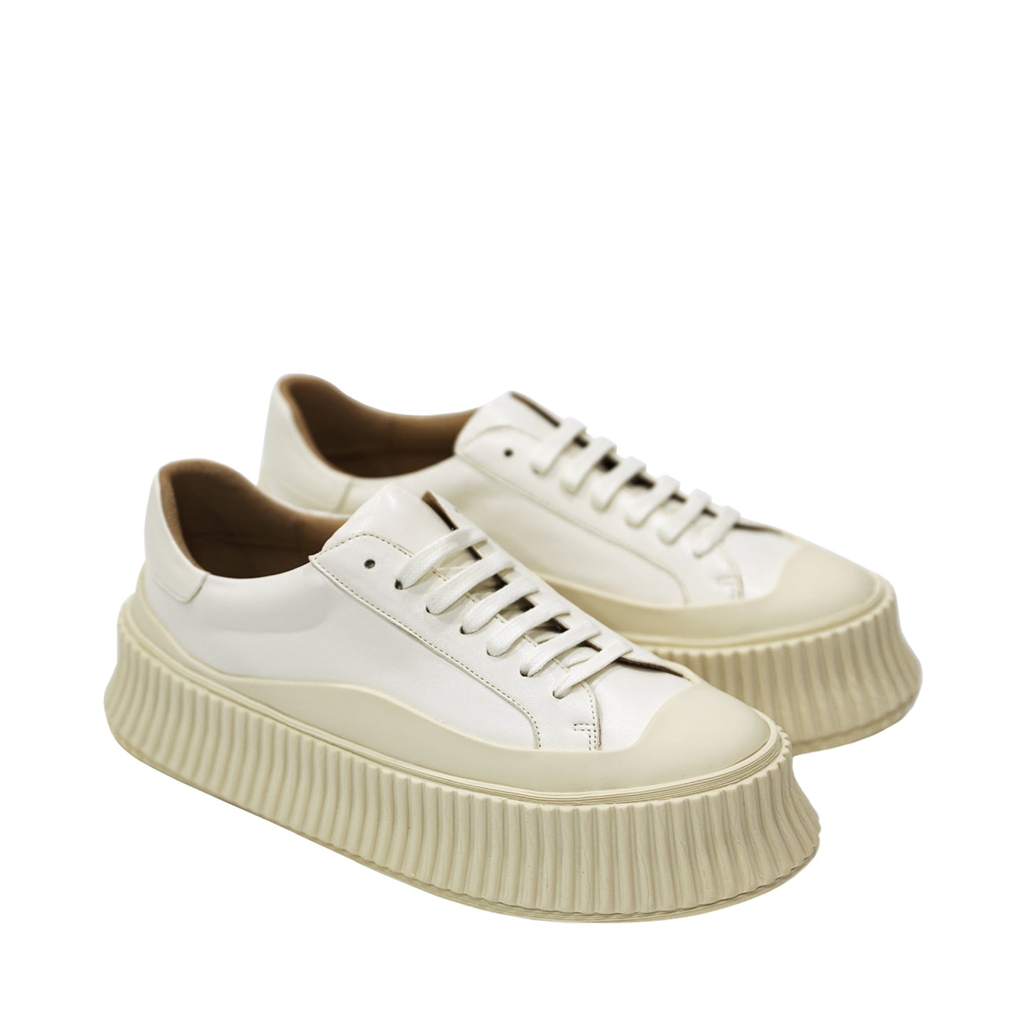 Jil Sander Flatform Sneakers