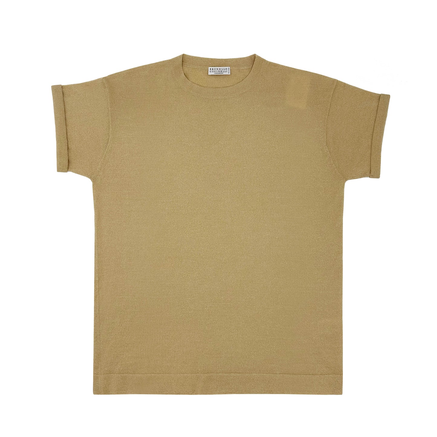 BRUNELLO CUCINELLI CASHMERE AND SILK T-SHIRT