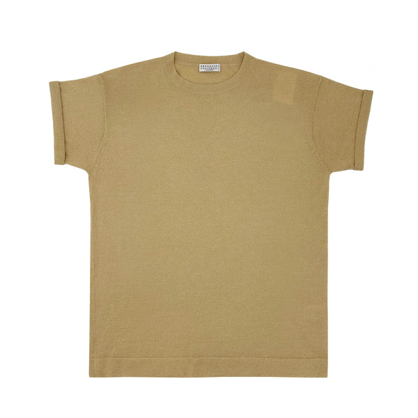 BRUNELLO CUCINELLI CASHMERE AND SILK T-SHIRT