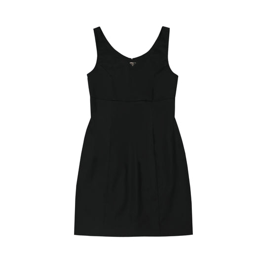 Prada Logo Plaque Dress