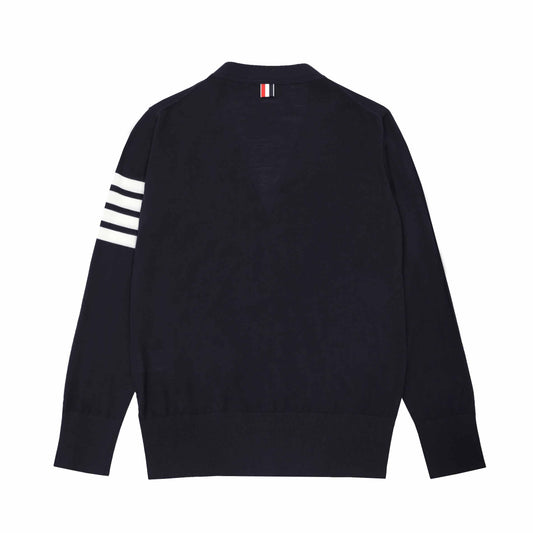 Thom Browne 4-Bar Knitted Cardigan