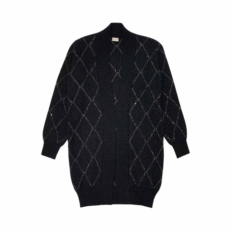 Saint Laurent Metallic Threading Cardigan