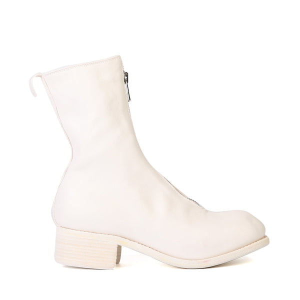 Guidi PL2 Leather Front Zip Ankle Boot | Designer code: PL2SHFG | Luxury Fashion Eshop | Lamode.com.hk