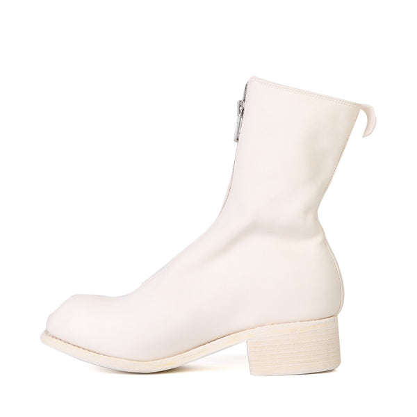 Guidi PL2 Leather Front Zip Ankle Boot | Designer code: PL2SHFG | Luxury Fashion Eshop | Lamode.com.hk