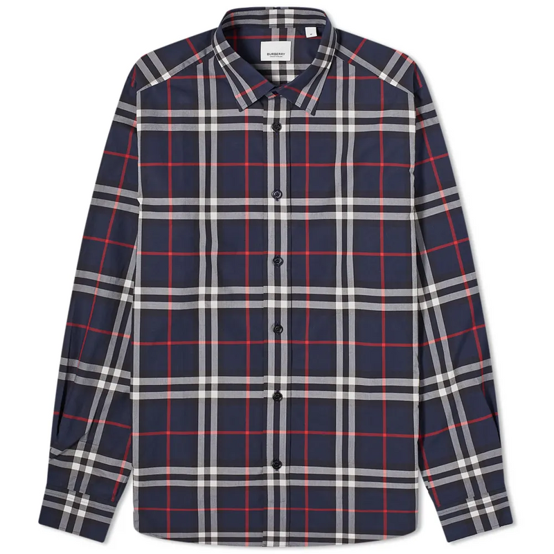 Burberry Check Print Shirt | Designer code: 8020865 | Luxury Fashion Eshop | Lamode.com.hk