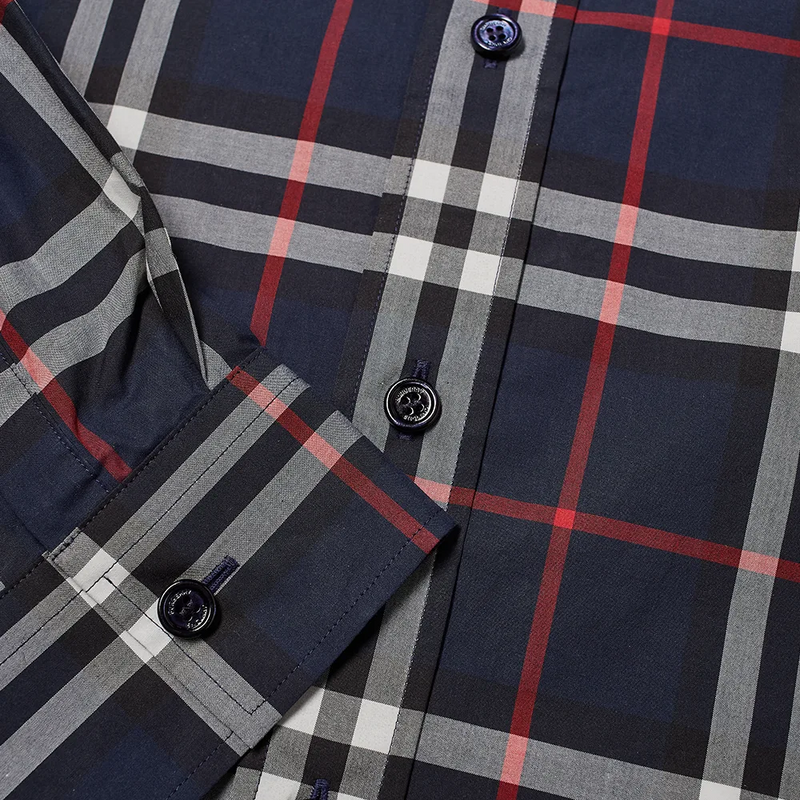 Burberry Check Print Shirt | Designer code: 8020865 | Luxury Fashion Eshop | Lamode.com.hk
