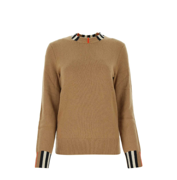Burberry Check Collar Sweater | Designer code: 8020391 | Luxury Fashion Eshop | Lamode.com.hk