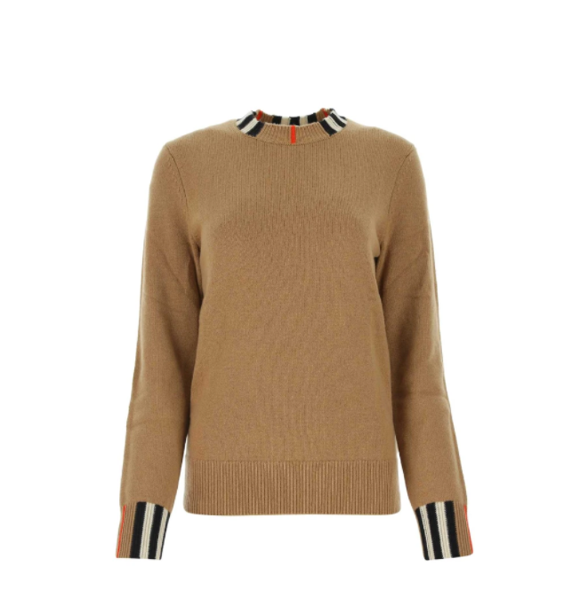 Burberry Check Collar Sweater | Designer code: 8020391 | Luxury Fashion Eshop | Lamode.com.hk