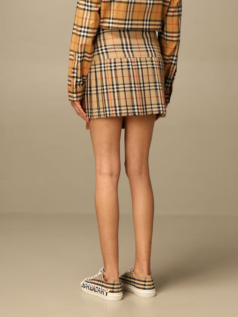 Burberry Check Skirt | Designer code: 8025832 | Luxury Fashion Eshop | Lamode.com.hk