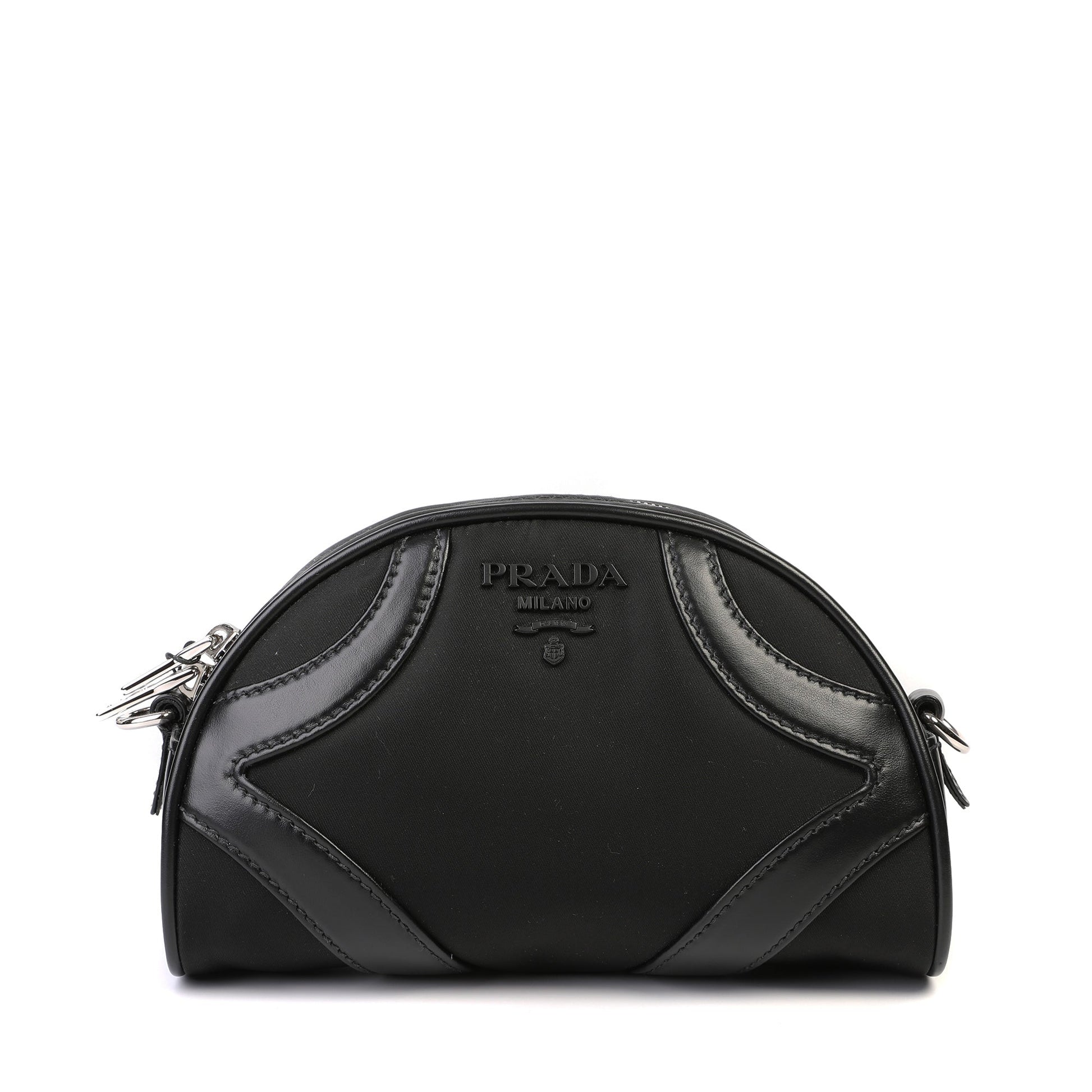 Prada Bowling Crossbody Bag | Designer code: 1BH140VNSO2EUW | Luxury Fashion Eshop | Lamode.com.hk
