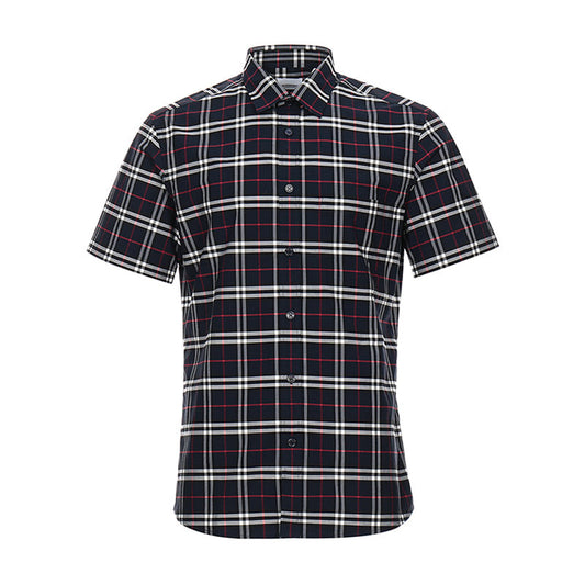 Burberry Check Short Sleeves Shirt | Designer code: 8020964 | Luxury Fashion Eshop | Lamode.com.hk