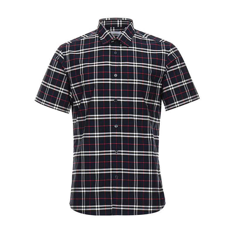 Burberry Check Short Sleeves Shirt | Designer code: 8020964 | Luxury Fashion Eshop | Lamode.com.hk