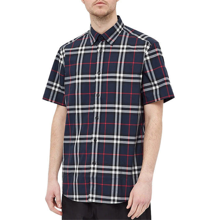 Burberry Caxton Classic Check Short Sleeve Shirt | Designer code: 8020872 | Luxury Fashion Eshop | Lamode.com.hk