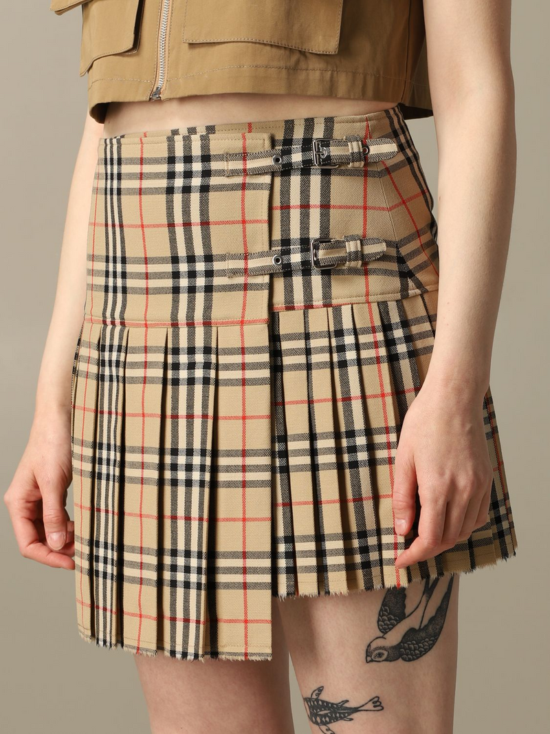 Burberry Check Skirt | Designer code: 8025832 | Luxury Fashion Eshop | Lamode.com.hk