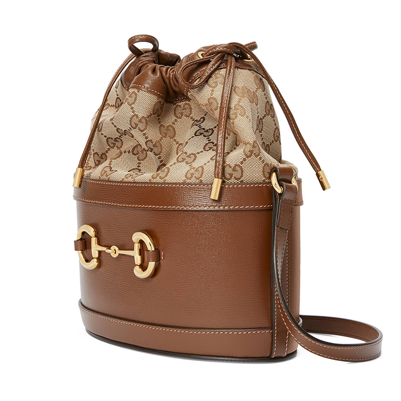 Gucci Horsebit 1955 Bucket Bag | Designer code: 6021181DBUG | Luxury Fashion Eshop | Lamode.com.hk