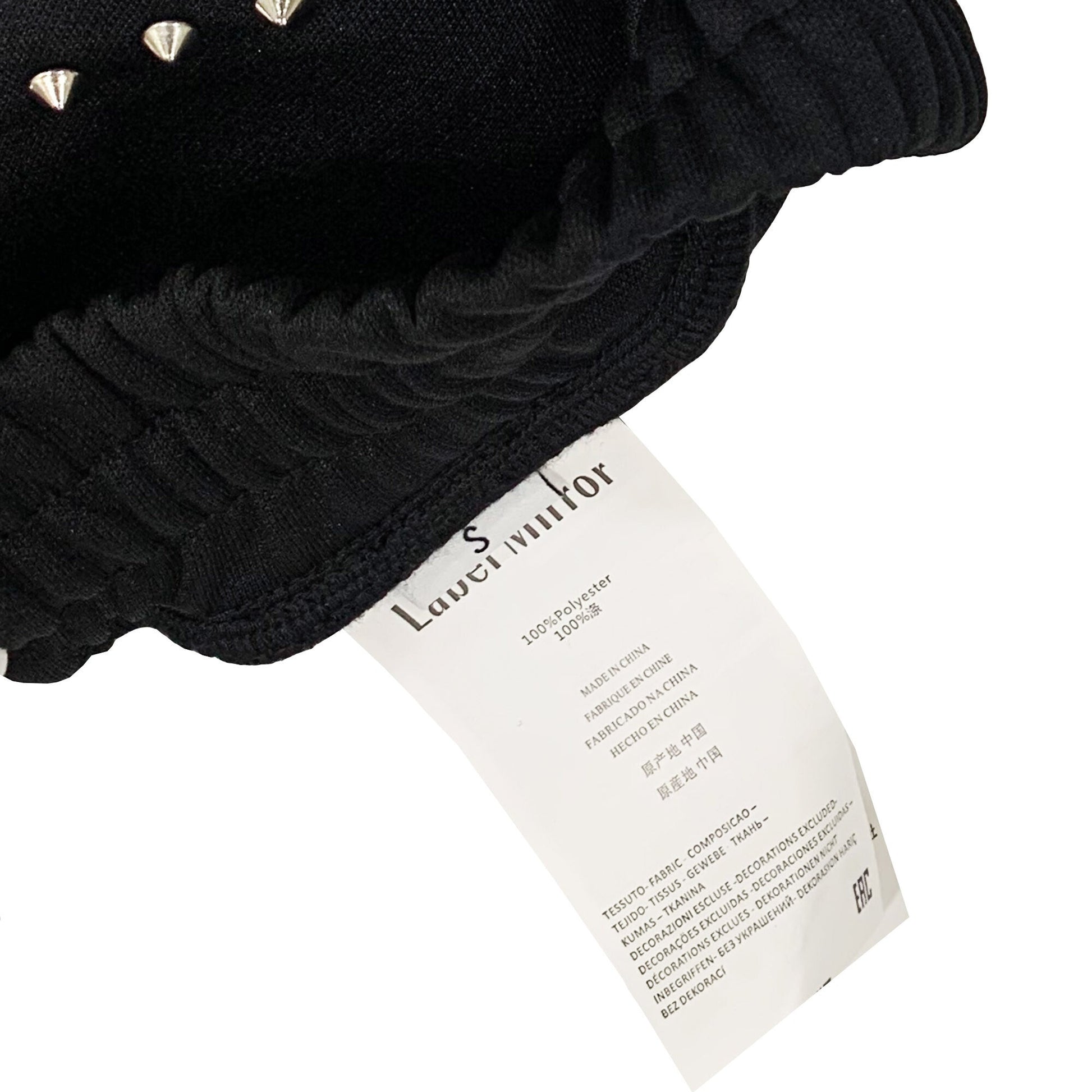 Label Mirror Rivet Detail Sweatpants | Designer code: LM2022FW051 | Luxury Fashion Eshop | Lamode.com.hk