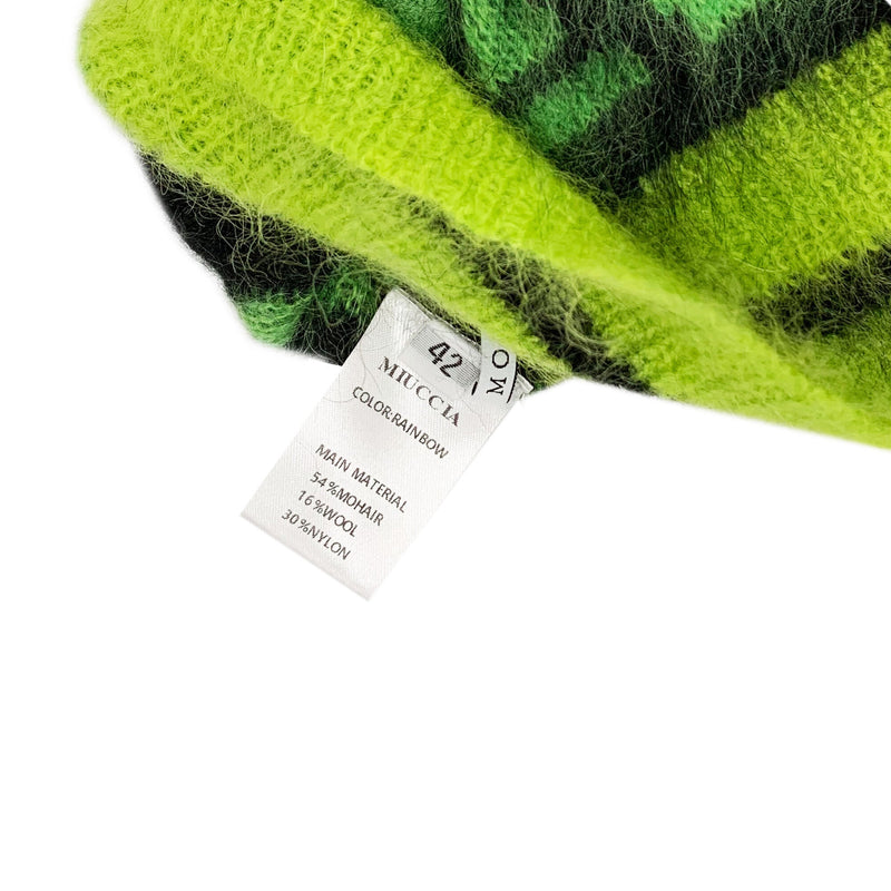 Miuccia Monogram Cardigan | Designer code: MC2022AW0105 | Luxury Fashion Eshop | Lamode.com.hk