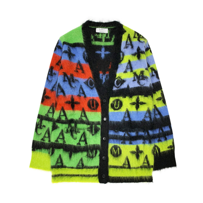 Miuccia Monogram Cardigan | Designer code: MC2022AW0105 | Luxury Fashion Eshop | Lamode.com.hk