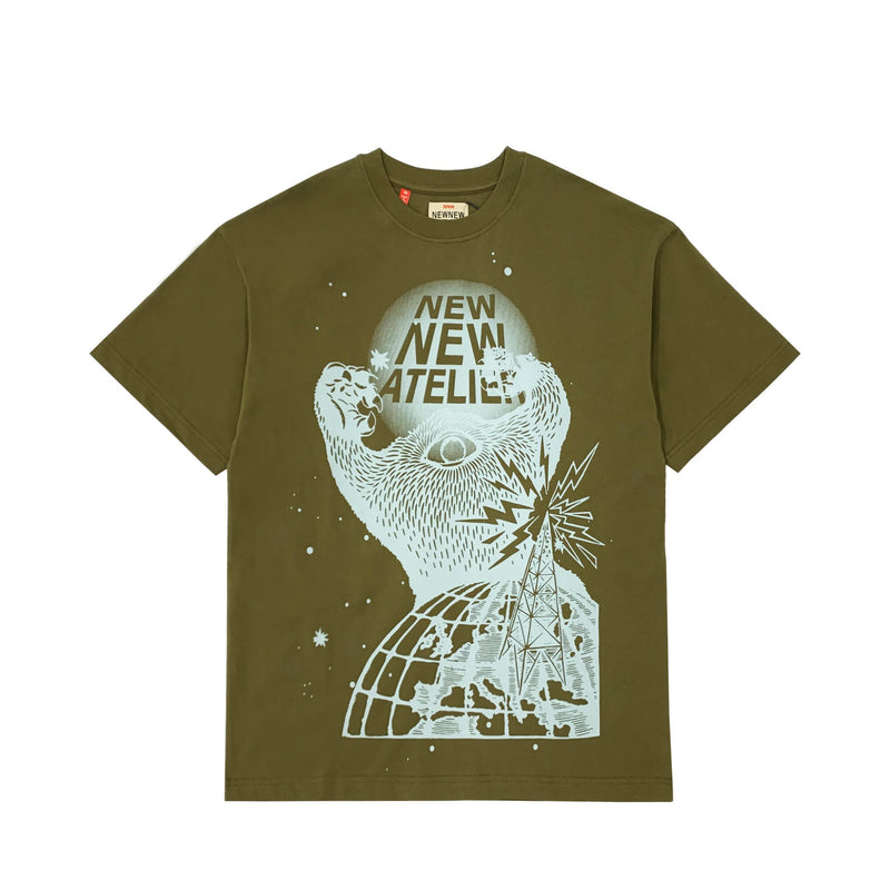 New New Atelier Monster Print T-shirt | Designer code: NNA22SS005 | Luxury Fashion Eshop | Lamode.com.hk