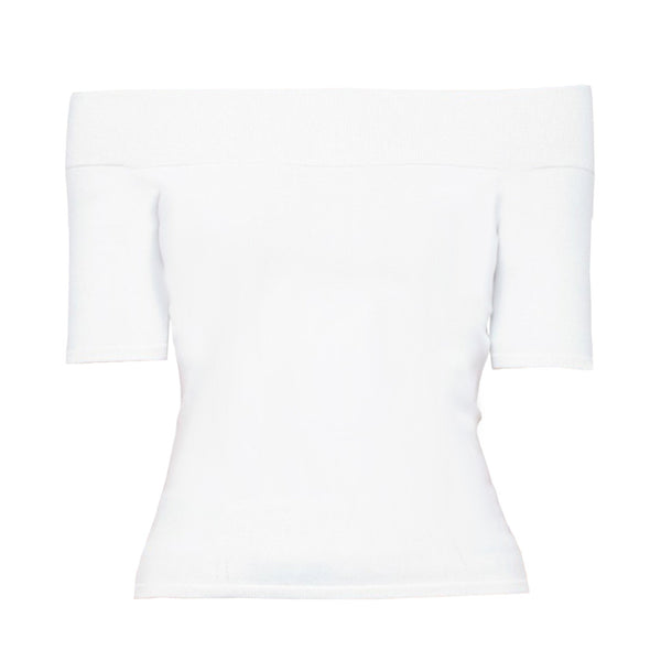 Alexander McQueen Top With Open Shoulders | Designer code: 669510Q1AV4 | Luxury Fashion Eshop | Lamode.com.hk