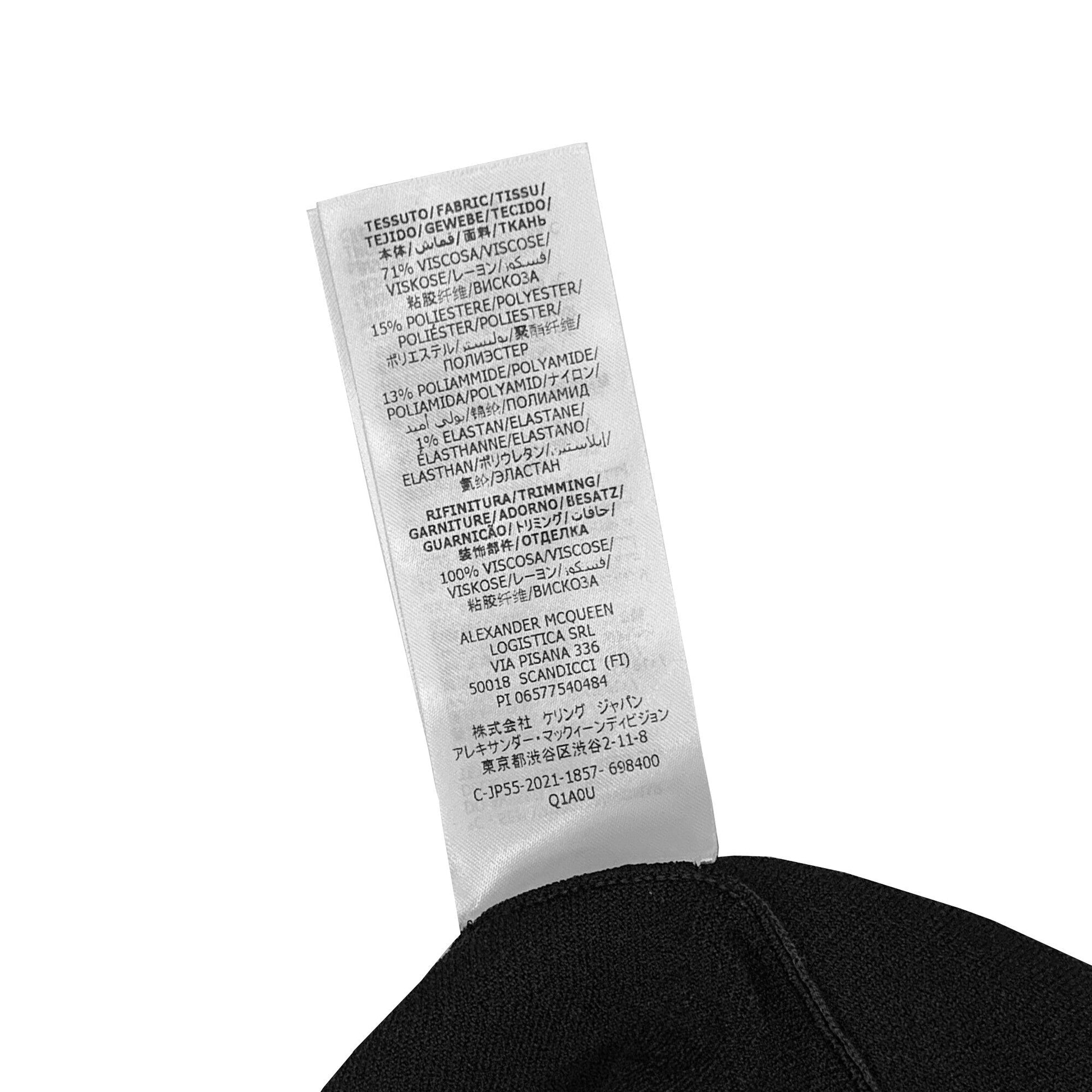 Alexander McQueen Stretch dress | Designer code: 698400Q1A0U | Luxury Fashion Eshop | Lamode.com.hk