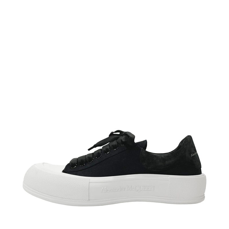 Alexander McQueen Canvas Skate Sneakers | Designer code: 707680W4MV7 | Luxury Fashion Eshop | Lamode.com.hk