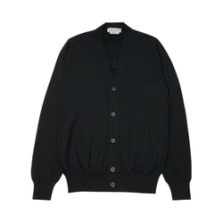 Alexander McQueen AMQ Logo Patch Cardigan | Designer code: 626460Q1WZP  | Luxury Fashion Eshop | Lamode.com.hk