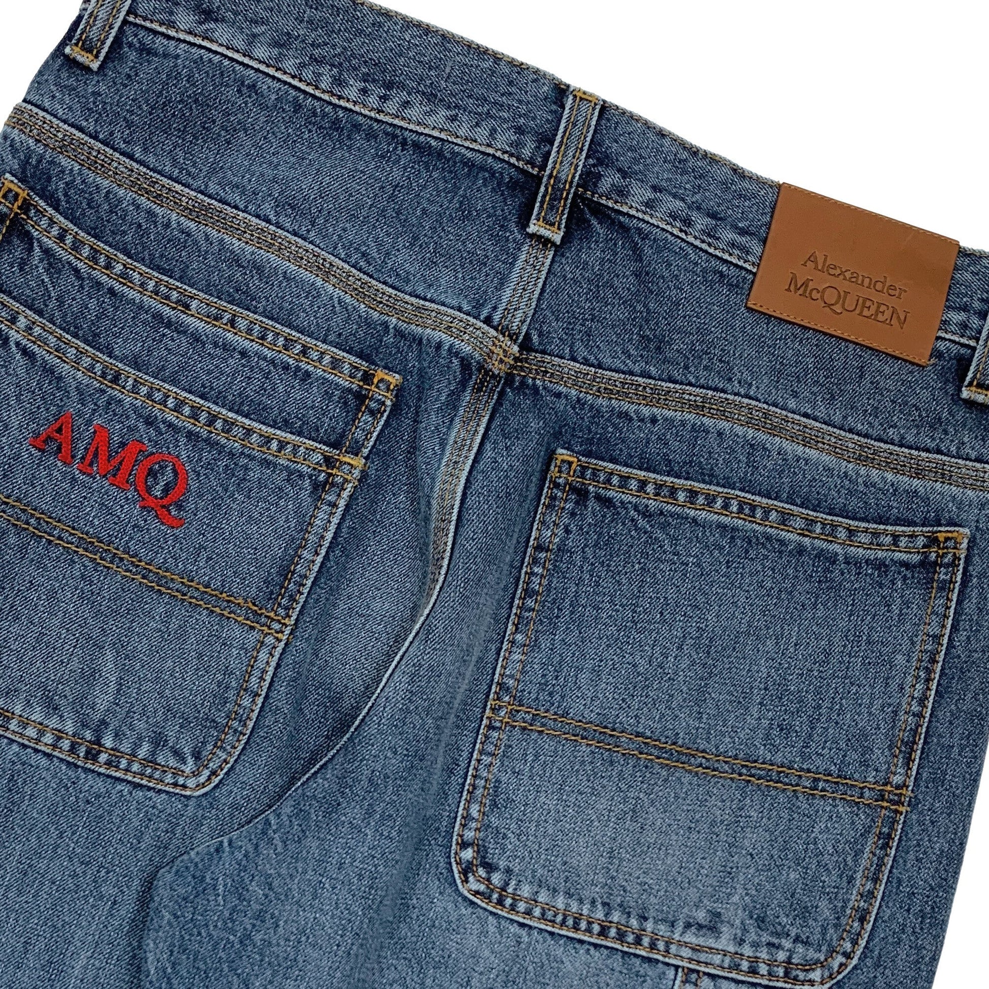 Alexander McQueen Jeans With Logo | Designer code: 726624QUY44 | Luxury Fashion Eshop | Lamode.com.hk