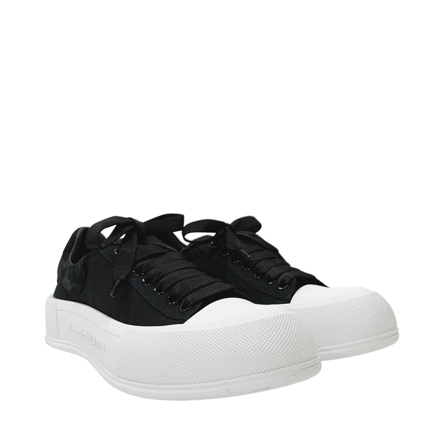 Alexander McQueen Canvas Skate Sneakers | Designer code: 707680W4MV7 | Luxury Fashion Eshop | Lamode.com.hk