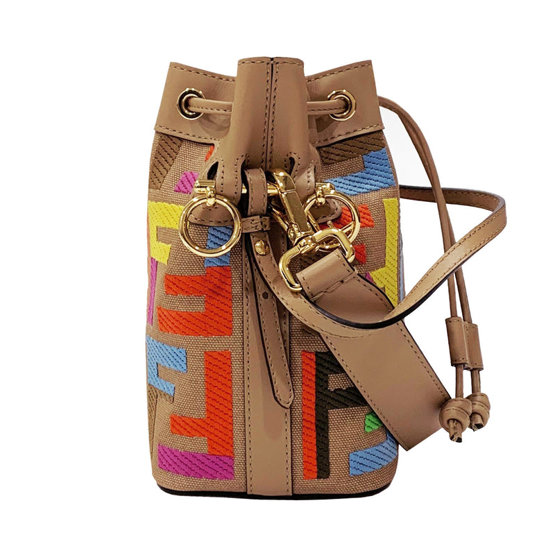 Fendi Mon Tresor Bucket Bag | Designer code: 8BS010AHW7 | Luxury Fashion Eshop | Lamode.com.hk