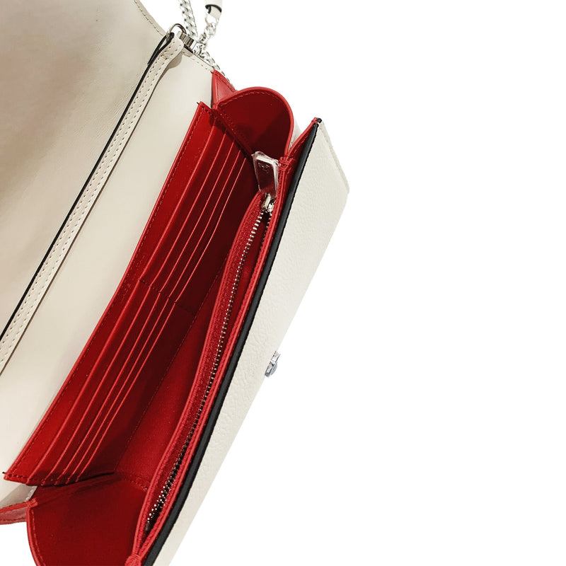 Christian Louboutin Paloma Fold-Over Embellished Clutch Bag | Designer code: 1175018 | Luxury Fashion Eshop | Lamode.com.hk