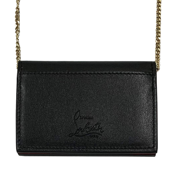 Christian Louboutin Elisa Chain Cardholder | Designer code: 1215122 | Luxury Fashion Eshop | Lamode.com.hk
