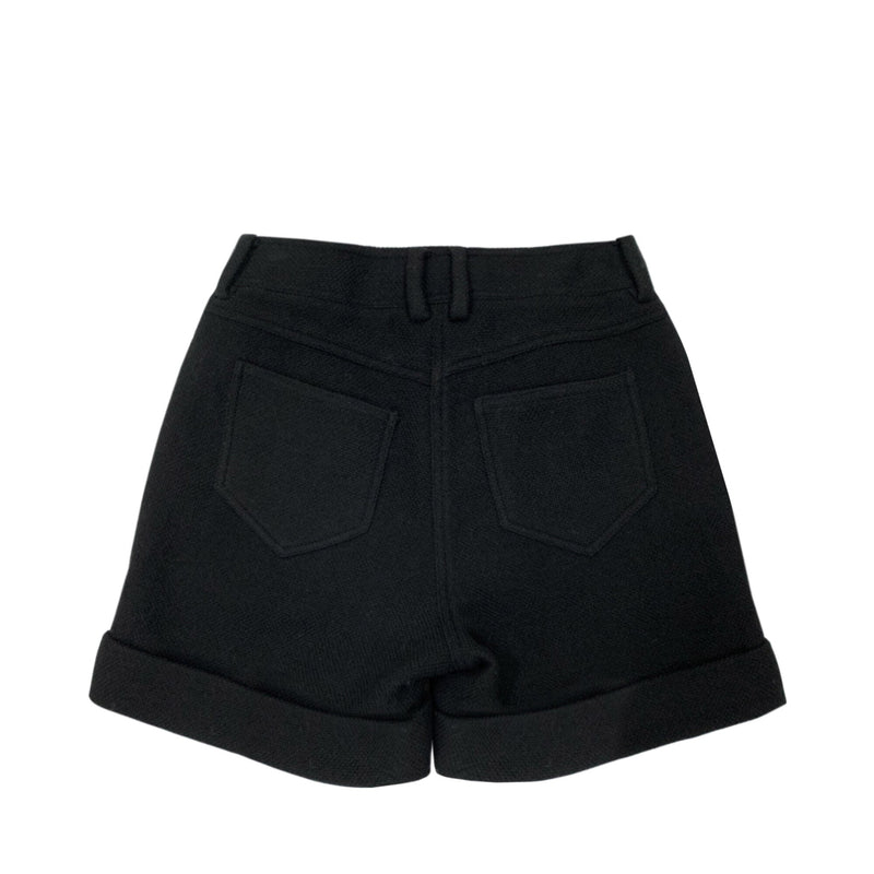 Miuccia Embossed Buttons Shorts | Designer code: MC2023SS0014 | Luxury Fashion Eshop | Lamode.com.hk