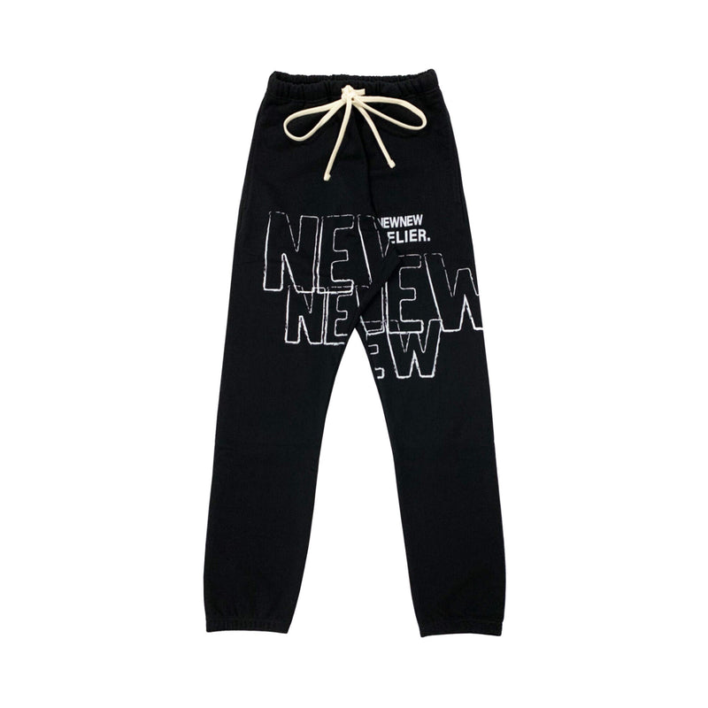 New New Atelier Logo Print Sweatpants | Designer code: NNA22SS023 | Luxury Fashion Eshop | Lamode.com.hk