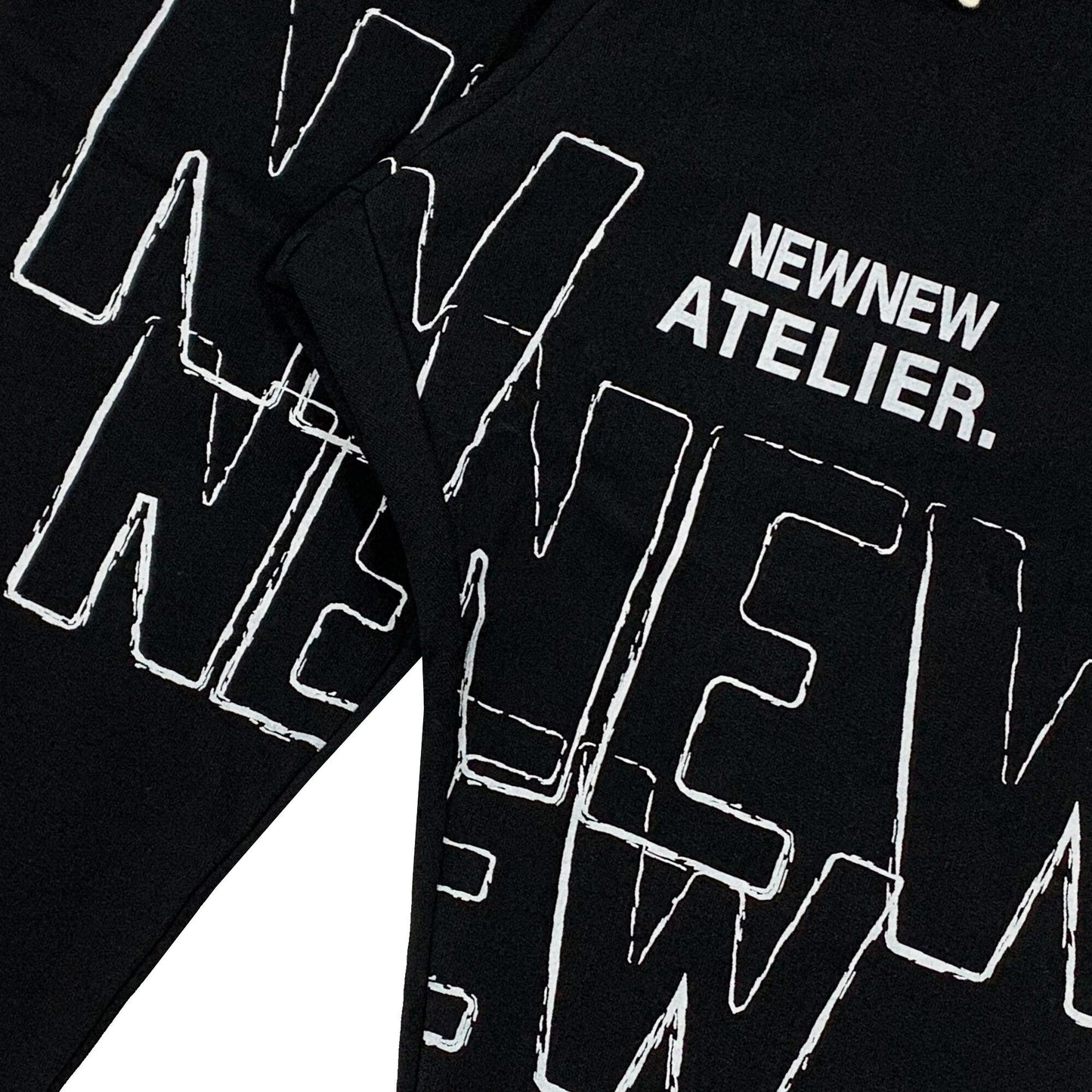 New New Atelier Logo Print Sweatpants | Designer code: NNA22SS023 | Luxury Fashion Eshop | Lamode.com.hk