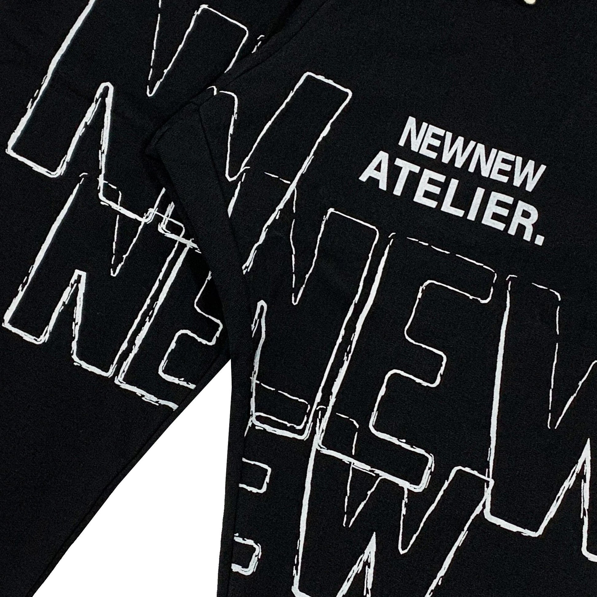 New New Atelier Logo Print Sweatpants | Designer code: NNA22SS023 | Luxury Fashion Eshop | Lamode.com.hk