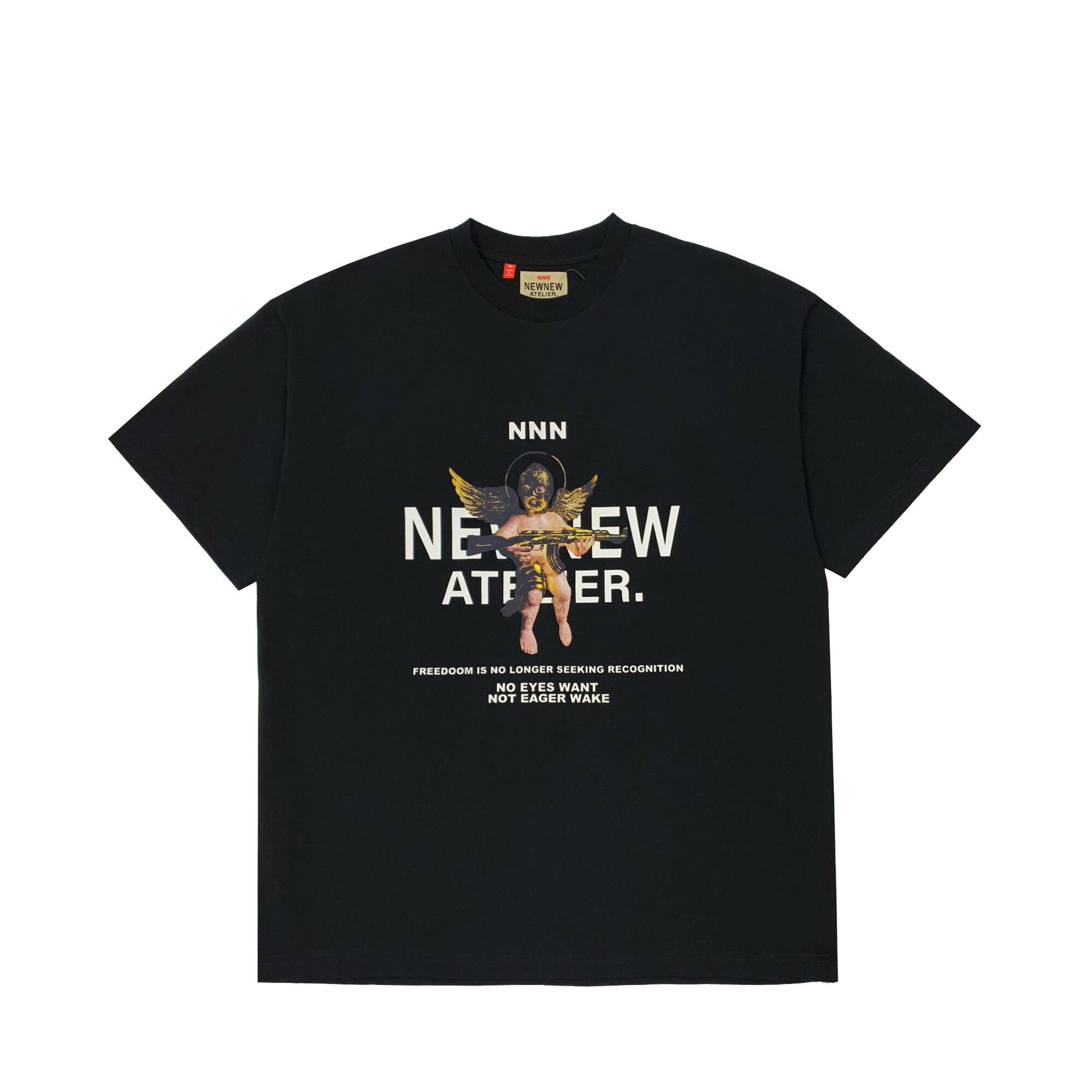 New New Atelier Angel Print T-shirt | Designer code: NNA22SS027 | Luxury Fashion Eshop | Lamode.com.hk
