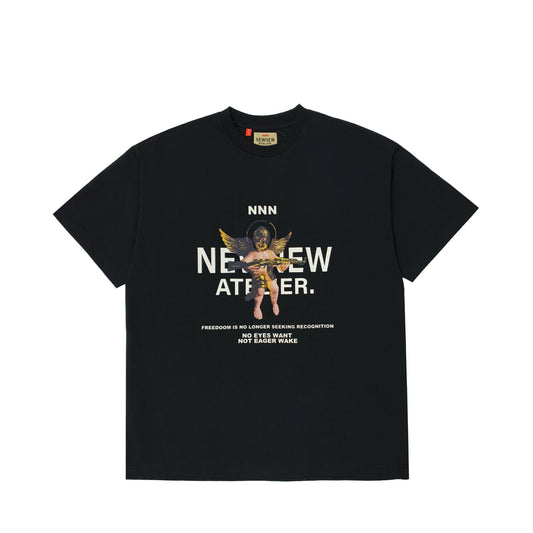 New New Atelier Angel Print T-shirt | Designer code: NNA22SS027 | Luxury Fashion Eshop | Lamode.com.hk