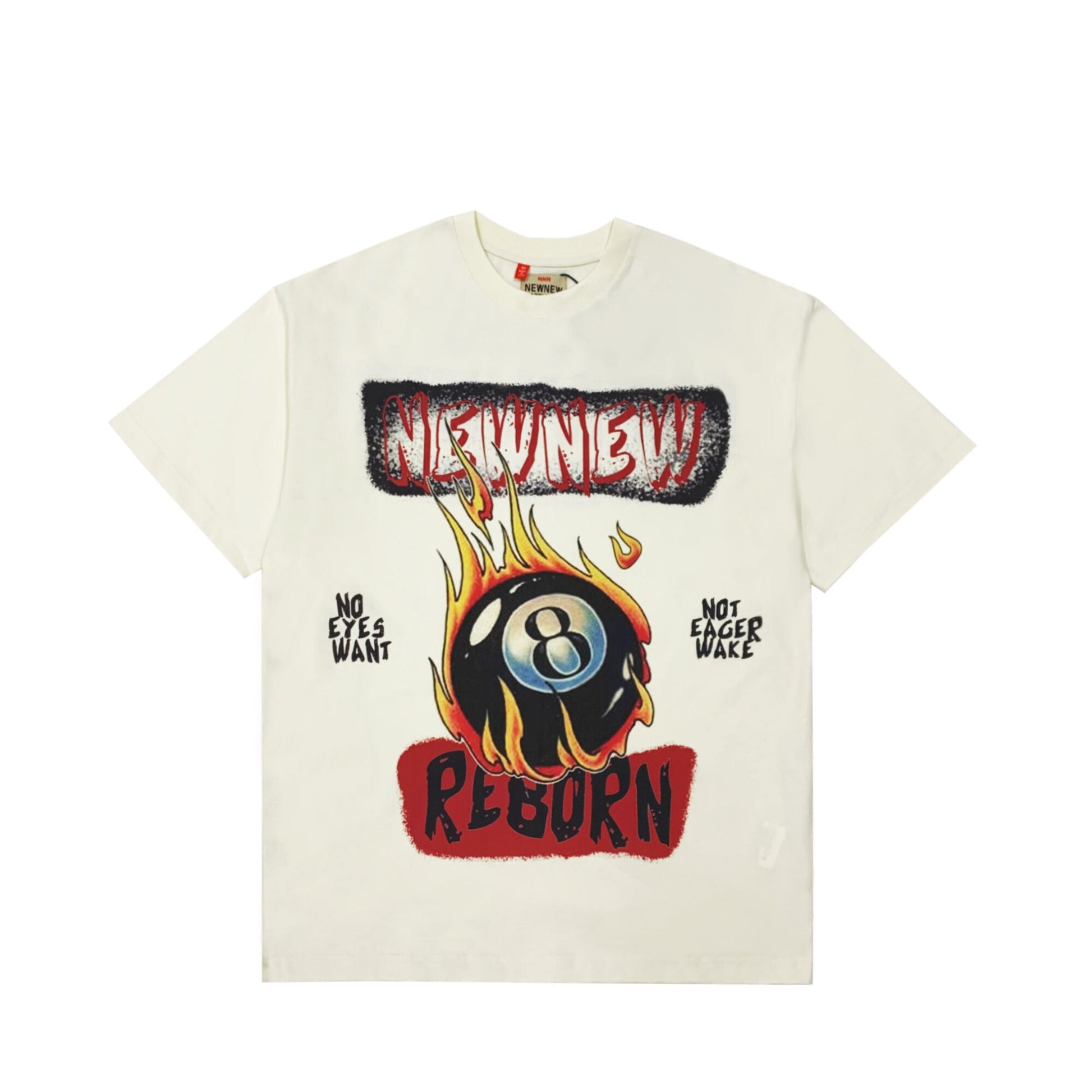New New Atelier 8 Ball Print T-shirt | Designer code: NNA22SS007 | Luxury Fashion Eshop | Lamode.com.hk