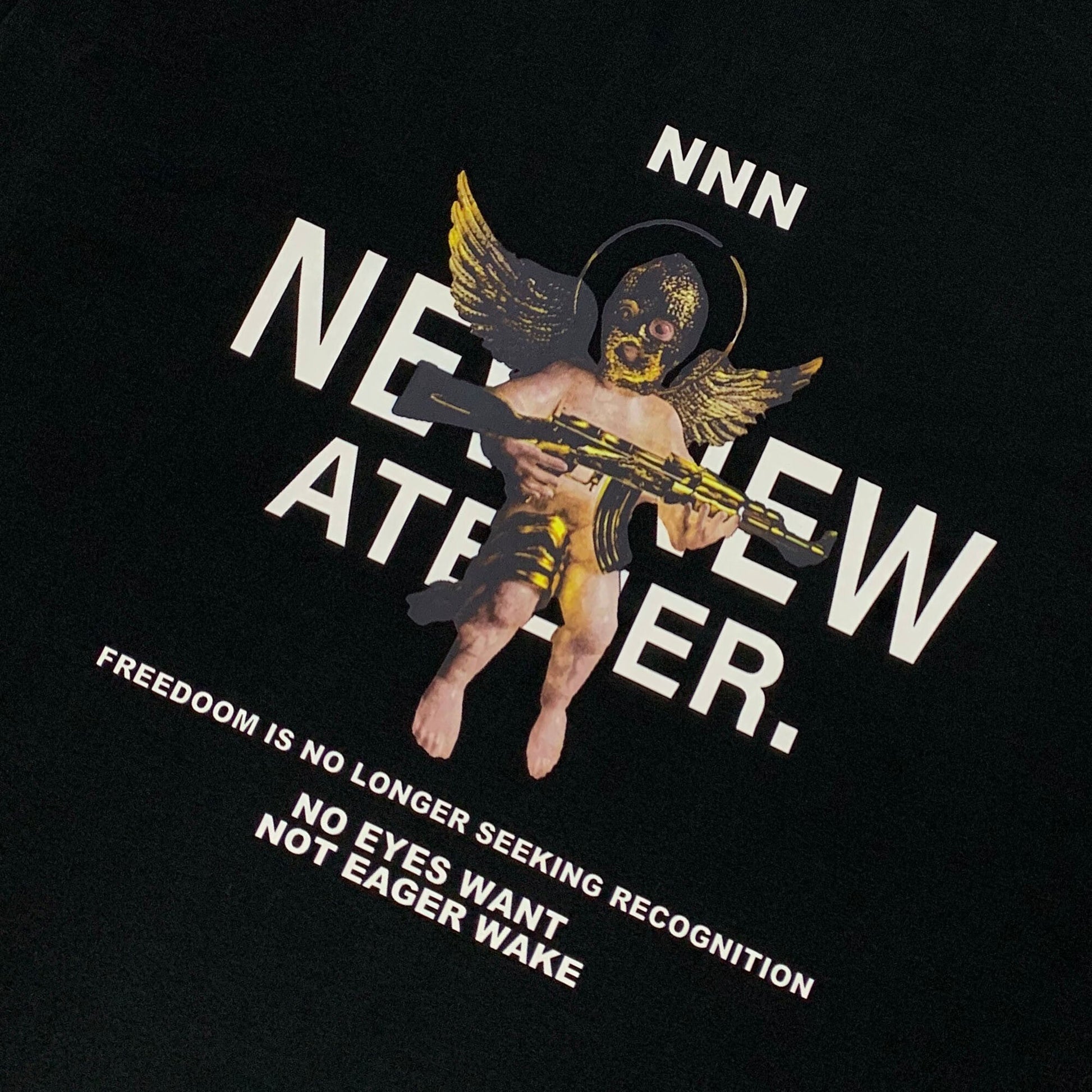 New New Atelier Angel Print T-shirt | Designer code: NNA22SS027 | Luxury Fashion Eshop | Lamode.com.hk
