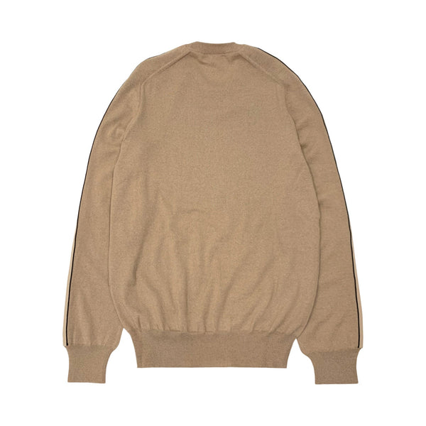 Alexander McQueen Logo Tape Knitted Sweater | Designer code: 651188Q1XFD | Luxury Fashion Eshop | Lamode.com.hk