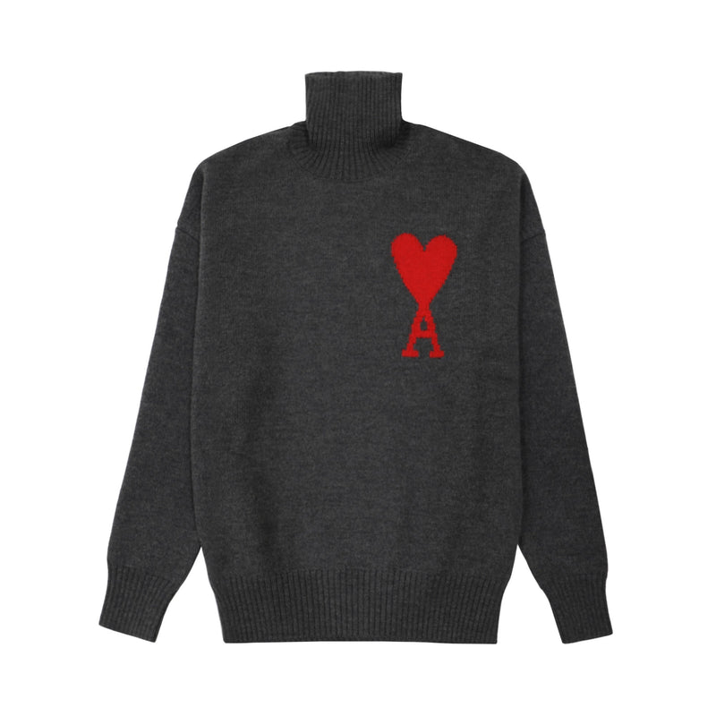 Ami Paris Ami De Coeur Sweater | Designer code: BFUKS402018 | Luxury Fashion Eshop | Lamode.com.hk