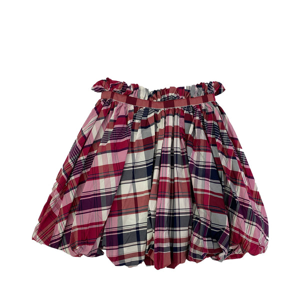 Alexander McQueen Plaid Skirt | Designer code: 520200QKA14 | Luxury Fashion Eshop | Lamode.com.hk