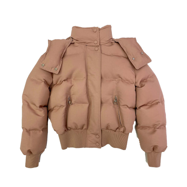 Alexander McQueen Zip Pockets Hooded Puffer Jacket | Designer code: 672752QZAD1 | Luxury Fashion Eshop | Lamode.com.hk