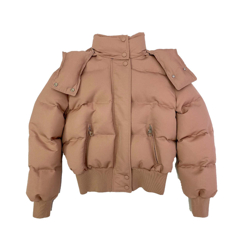 Alexander McQueen Zip Pockets Hooded Puffer Jacket | Designer code: 672752QZAD1 | Luxury Fashion Eshop | Lamode.com.hk