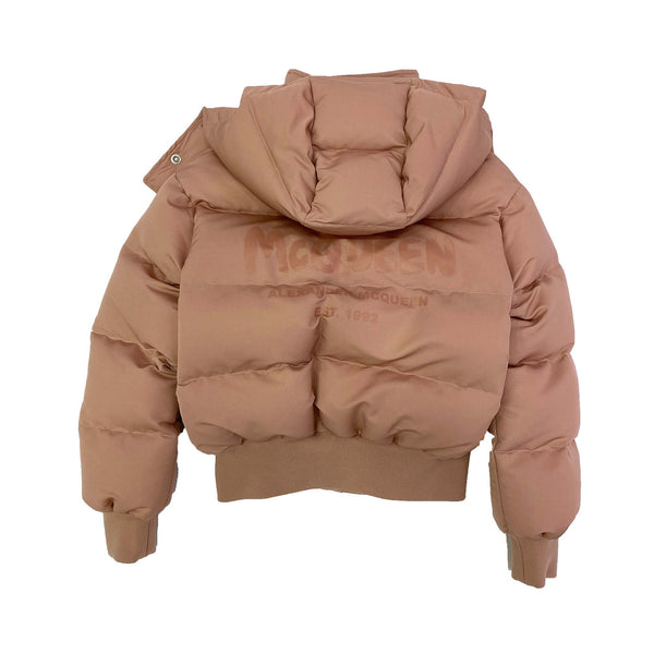 Alexander McQueen Zip Pockets Hooded Puffer Jacket | Designer code: 672752QZAD1 | Luxury Fashion Eshop | Lamode.com.hk