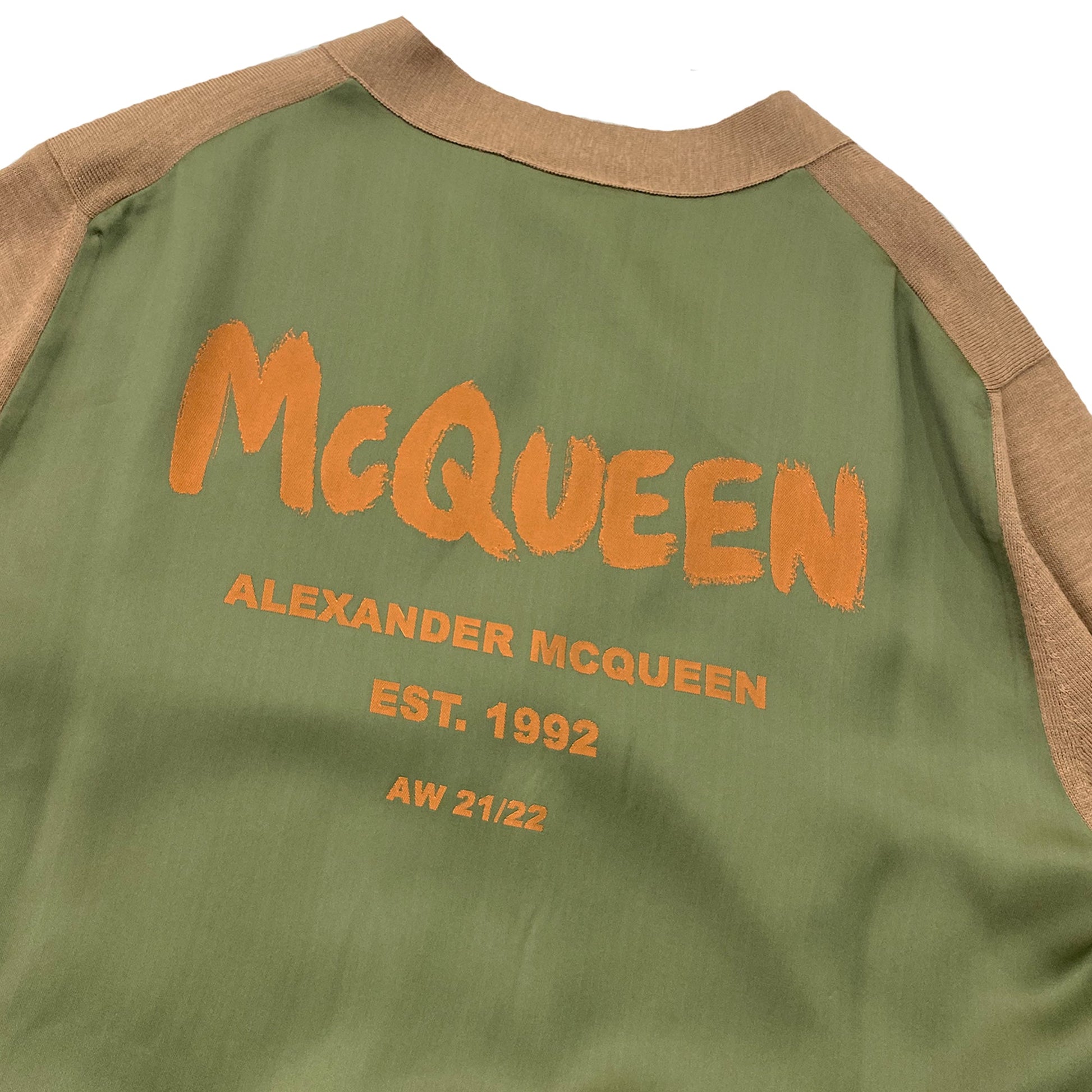 Alexander McQueen Graffiti Cardigan | Designer code: 663622Q1XBN | Luxury Fashion Eshop | Lamode.com.hk