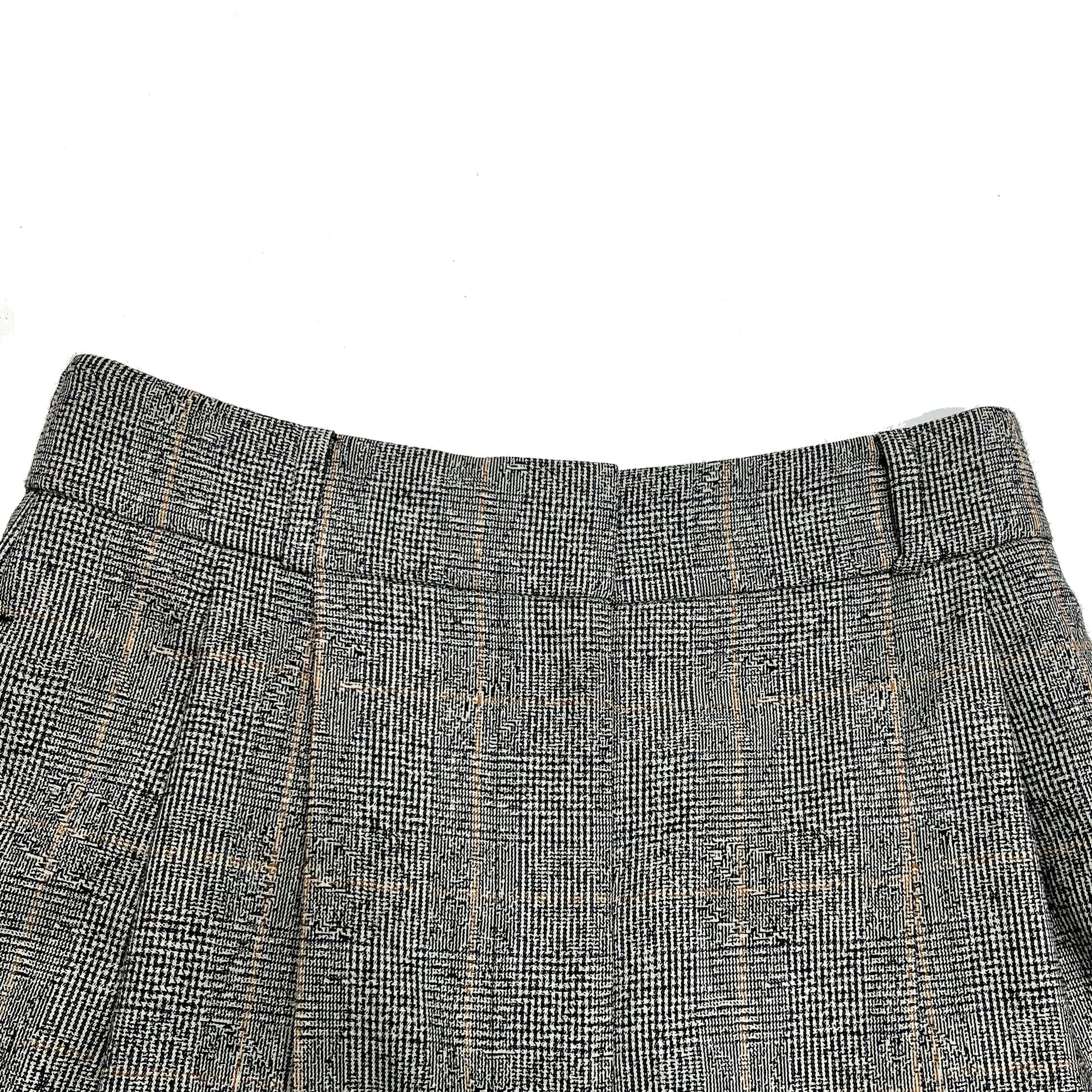 Alexander McQueen Checked High Waisted Shorts | Designer code: 649820QJABO | Luxury Fashion Eshop | Lamode.com.hk